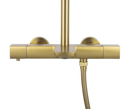 01382-3 Душевая система KAISER Cube с термостатом