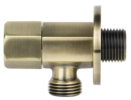 256 Bronze Кран KAISER угловой 1/2х1/2 Bronze