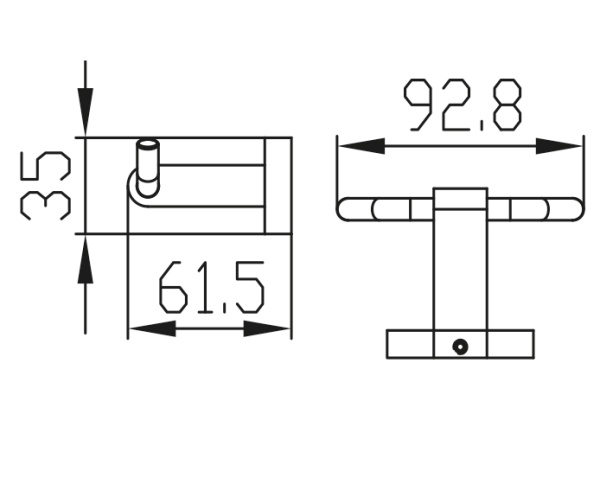 KH-2012 Крючок двойной KAISER 