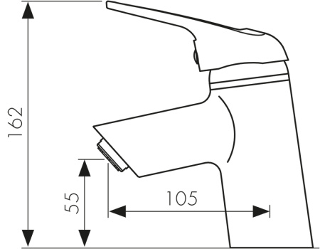 12088 Смеситель KAISER Douglas для раковины и биде