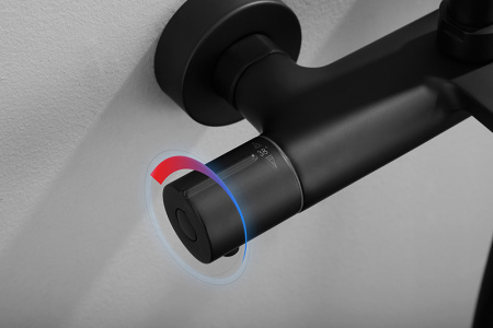 05322-9 Смеситель KAISER Serio для ванны с термостатом