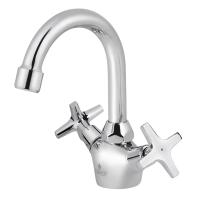 Смеситель KAISER Crystal 28111 для раковины, керамика, U-излив