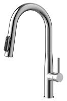 43344 Смеситель KAISER Vita для кухни с подачей фильтрованной воды и выдвижной лейкой 