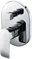 Смеситель KAISER Aurora 67277 для ванны и душа, латунь, хром, скрытый