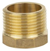 Футорка  1 х 3/4" (латунь)  Kaiser