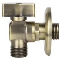 Кран KAISER 1/2"х1/2" угловой, бронза