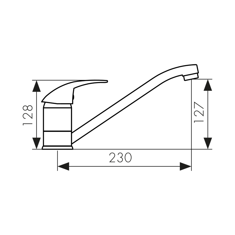 14233 Смеситель KAISER Magistro для кухни  14233 Смеситель KAISER Magistro для кухни