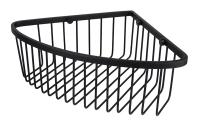 Полка настенная угловая KAISER 230*230*90, чёрный матовый (нерж. сталь)