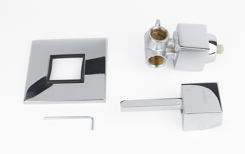 25017 Смеситель KAISER Quadris скрытого монтажа 25017 Смеситель KAISER Quadris скрытого монтажа