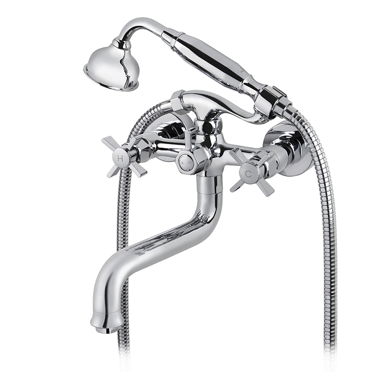 41022 Смеситель KAISER Cross для ванны