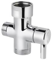 Дивертор KАISER поворотный (керамический) 3/4вн х 1/2нар х 3/4нар