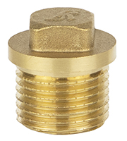 Заглушка  1/2" нар.(латунь)  Kaiser