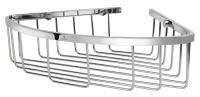 Полка настенная угловая KAISER 230*230*72 хром/нерж