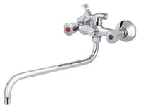 Смеситель KAISER Luna 11080 для ванны и душа, латунь, хром, поворотный