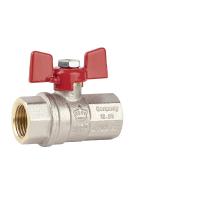 Кран KAISER 1/2" г/г бабочка супер-усиленный, латунь