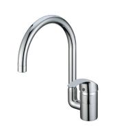 Смеситель KAISER Nova 23044 для кухни, хром, излив поворотный, латунь