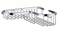 Полка настенная угловая KAISER 215*235*60 (30) хром/латунь