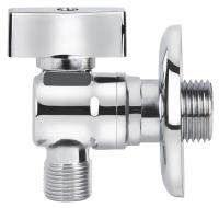 Кран KAISER 1/2"х3/8" угловой, хром