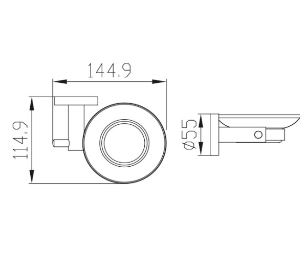 KH-2003 Держатель мыльницы KAISER 