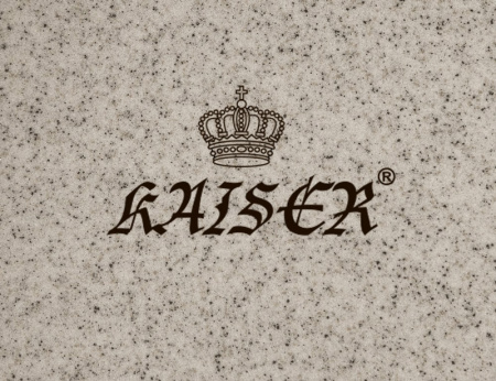 Мойка-Гранит "KAISER"  620x500x220 песочный мрамор(овальная)