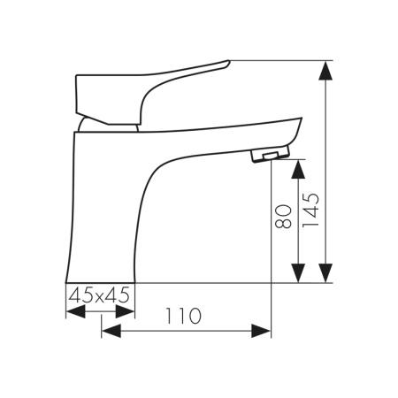76011 Смеситель KAISER Clever для раковины 
