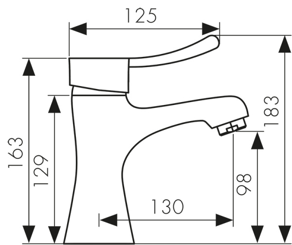 29011 Смеситель KAISER Verona для раковины 