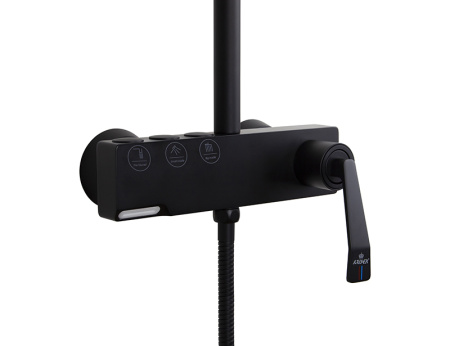 09182-2 Душевая система KAISER Strike с аэратором