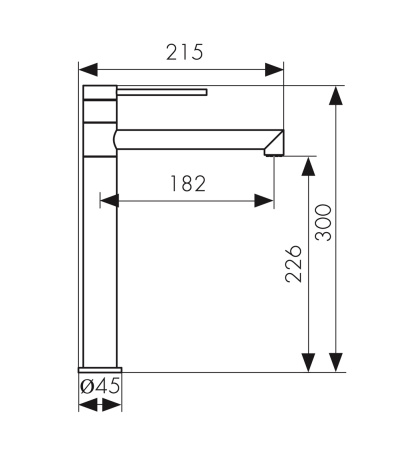 43111 Смеситель KAISER Vita для раковины 
