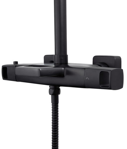 25282-2 Душевая система KAISER Quadris с термостатом