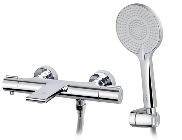 05322 Смеситель KAISER Serio для ванны с термостатом
