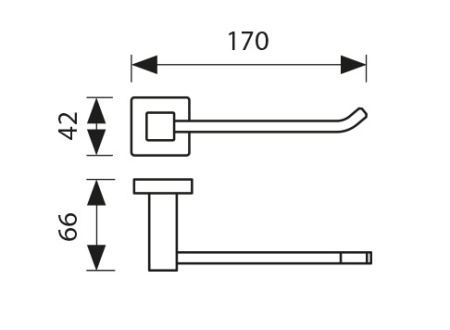 KH-4320 Держатель запасной туалетной бумаги KAISER