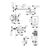 34677 Душевая система KAISER Sonat скрытого монтажа