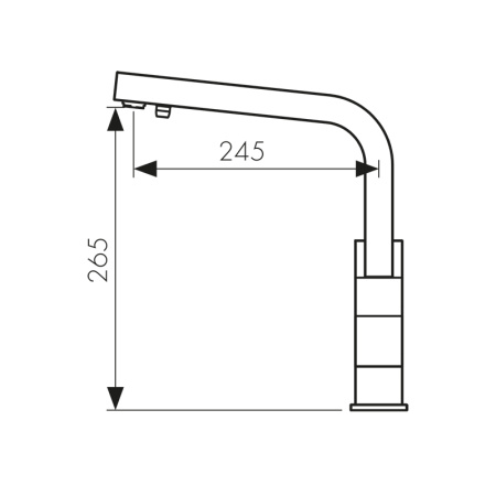 34044-5 Смеситель KAISER Sonat для кухни с подачей фильтрованной воды 