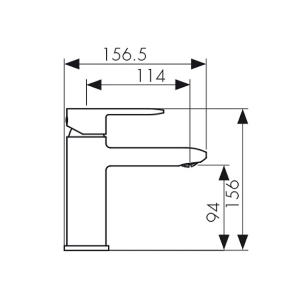62011 Смеситель KAISER Estilo для раковины 