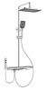 08777 Душевая система KAISER Sano с полкой, с термостатом и гигиеническим душем
