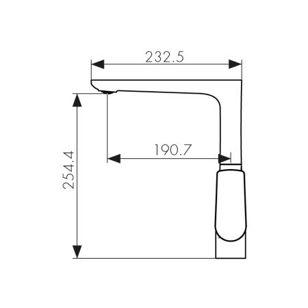 60044 Смеситель KAISER Atrio для кухни 