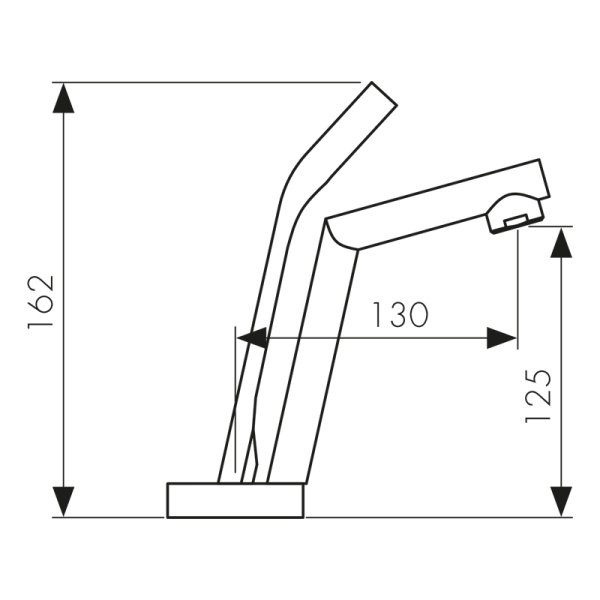 99111 Смеситель KAISER Mode для раковины 