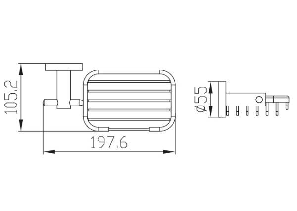 KH-2004 Держатель мыльницы KAISER 